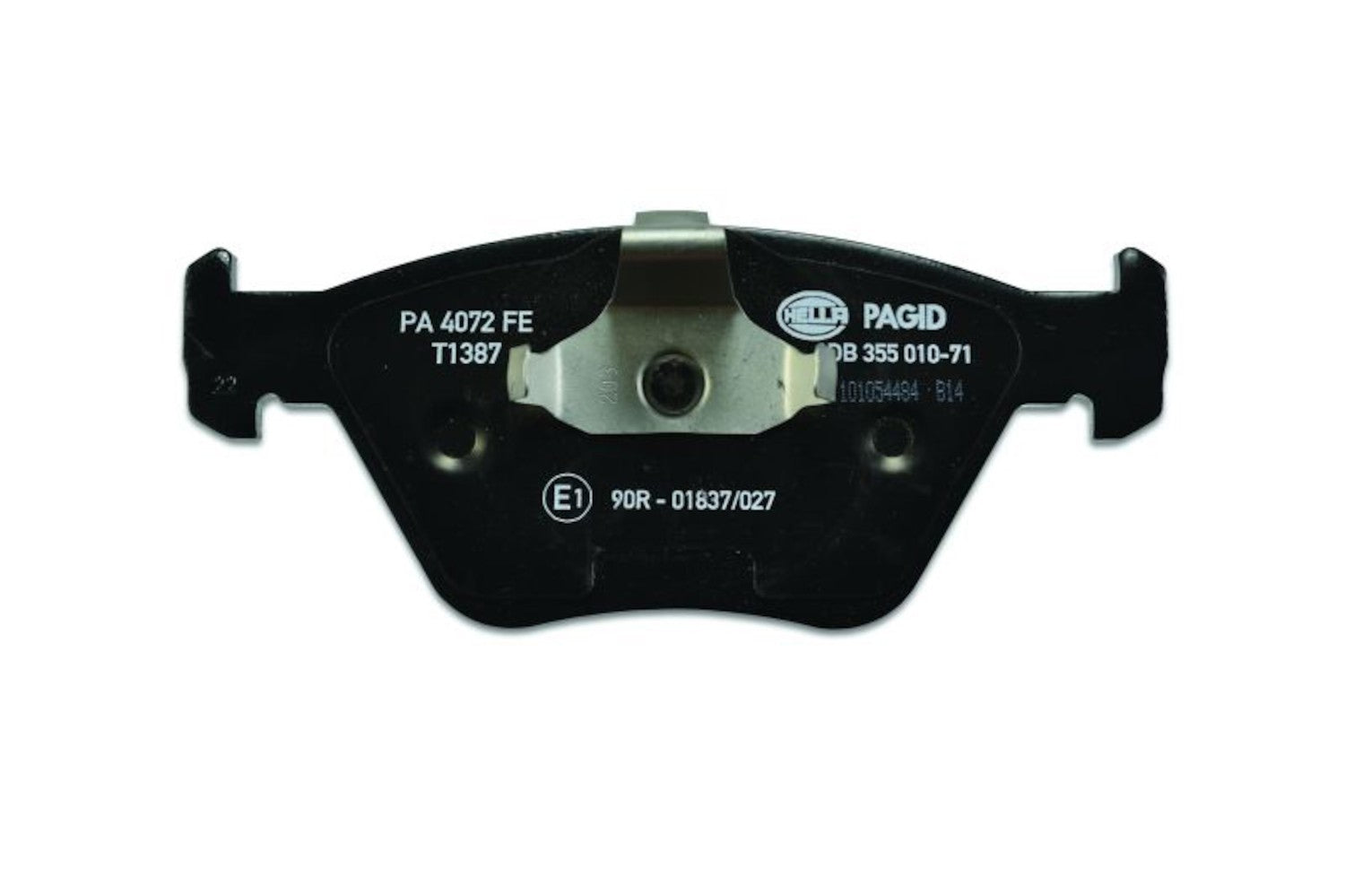 Hella Pagid Disc Brake Pad Set  top view frsport 355010711