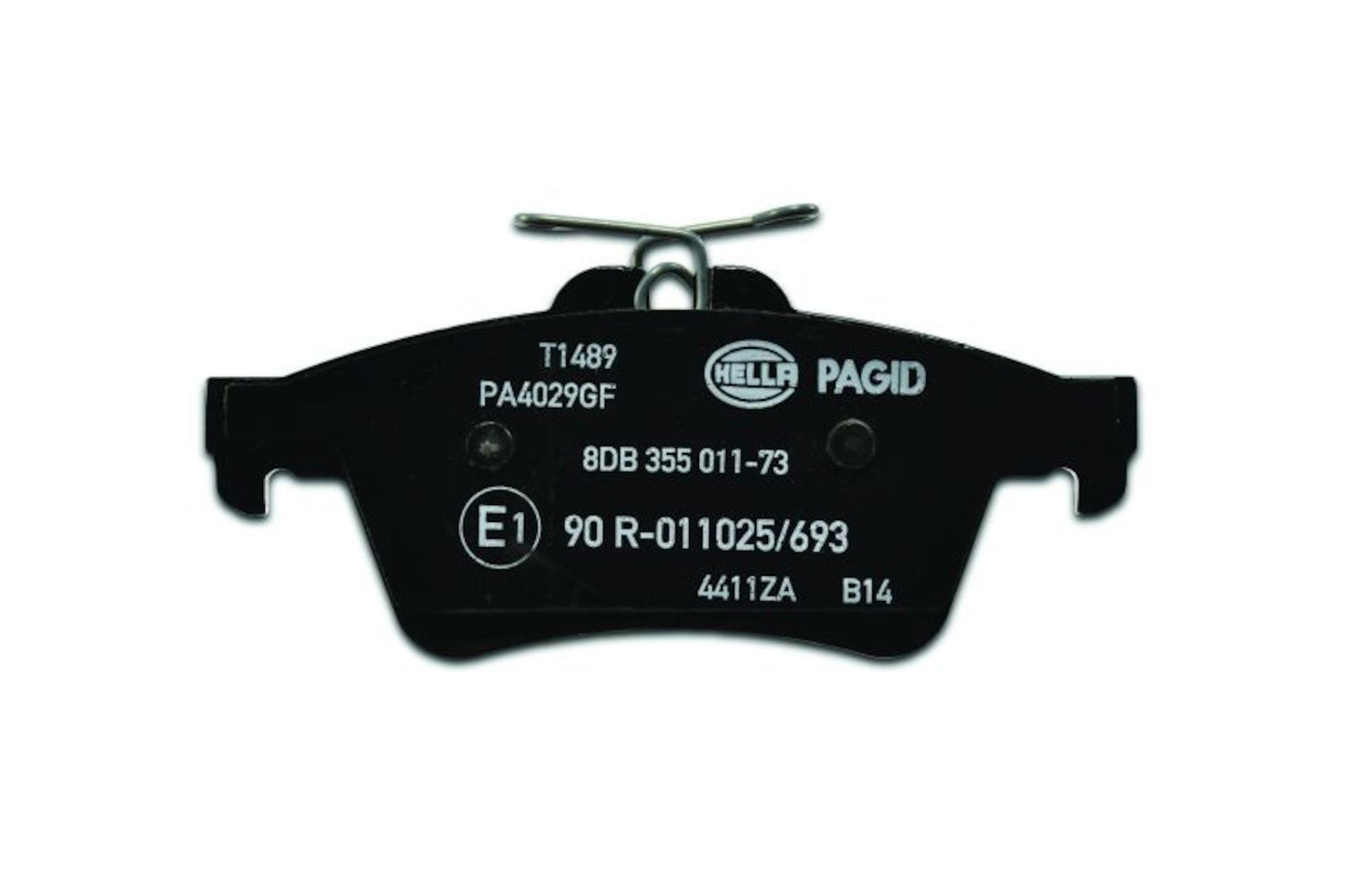 Hella Pagid Disc Brake Pad Set  top view frsport 355011731