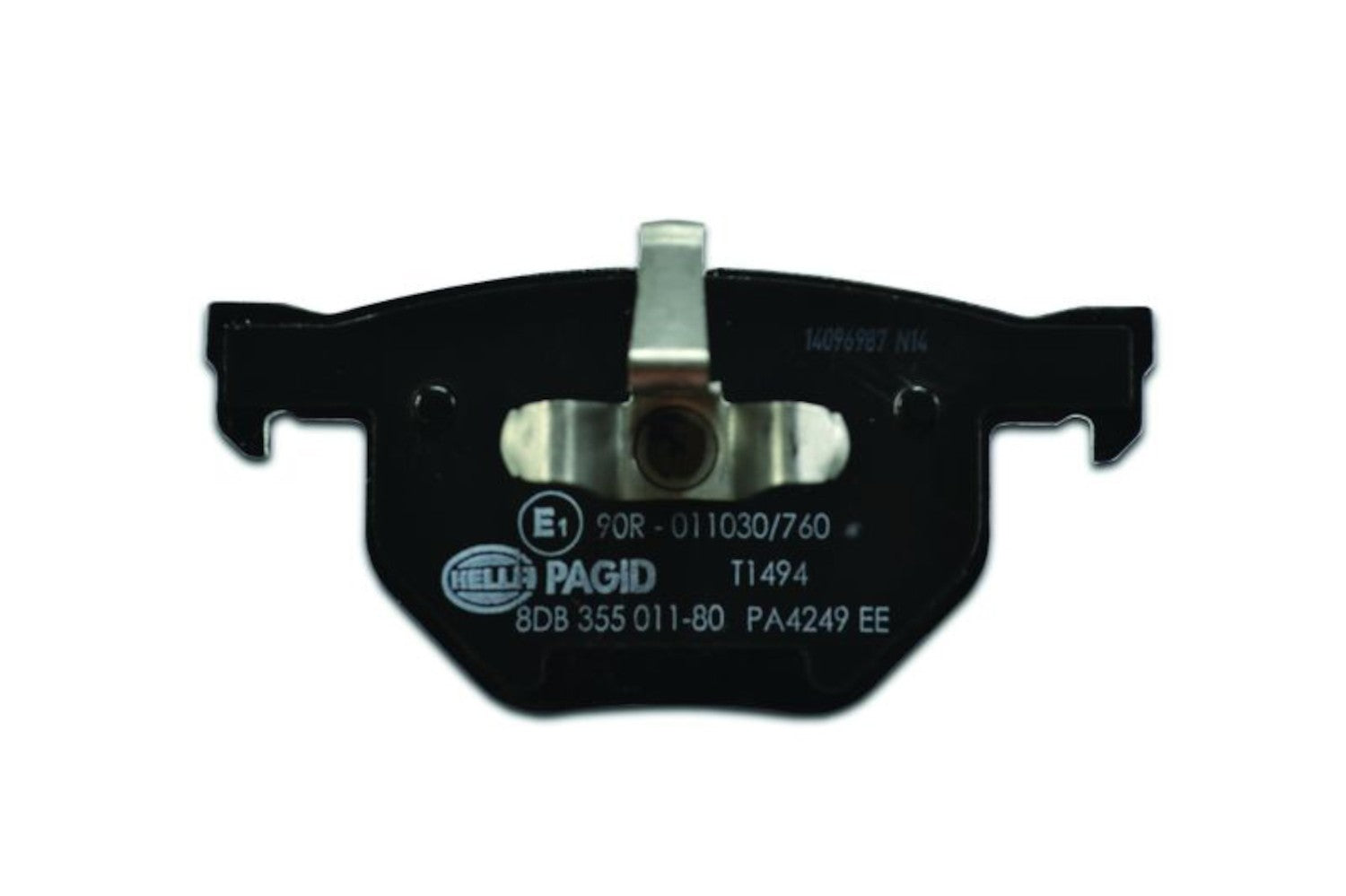 Hella Pagid Disc Brake Pad Set  top view frsport 355011801