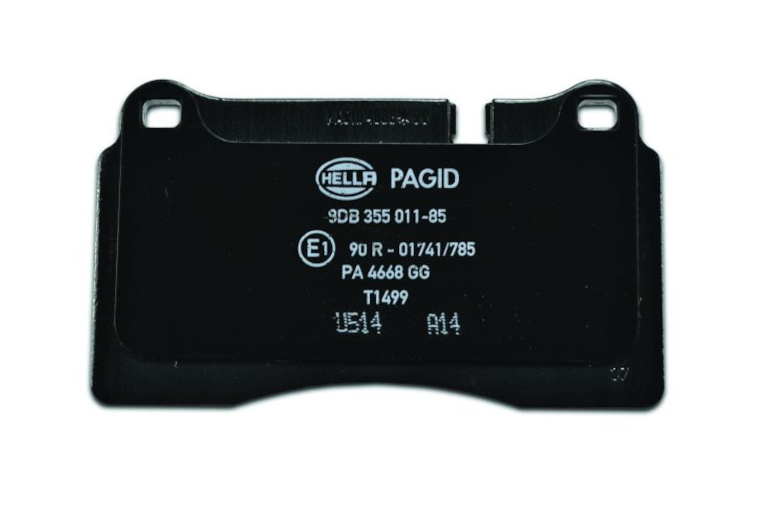 Hella Pagid Disc Brake Pad Set  top view frsport 355011851