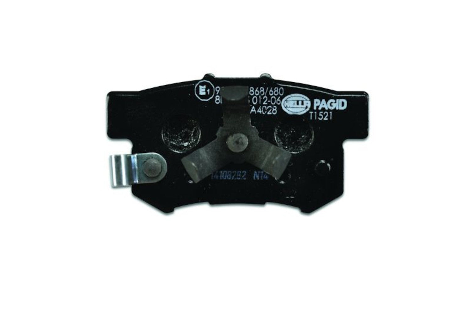 Hella Pagid Disc Brake Pad Set  top view frsport 355012061