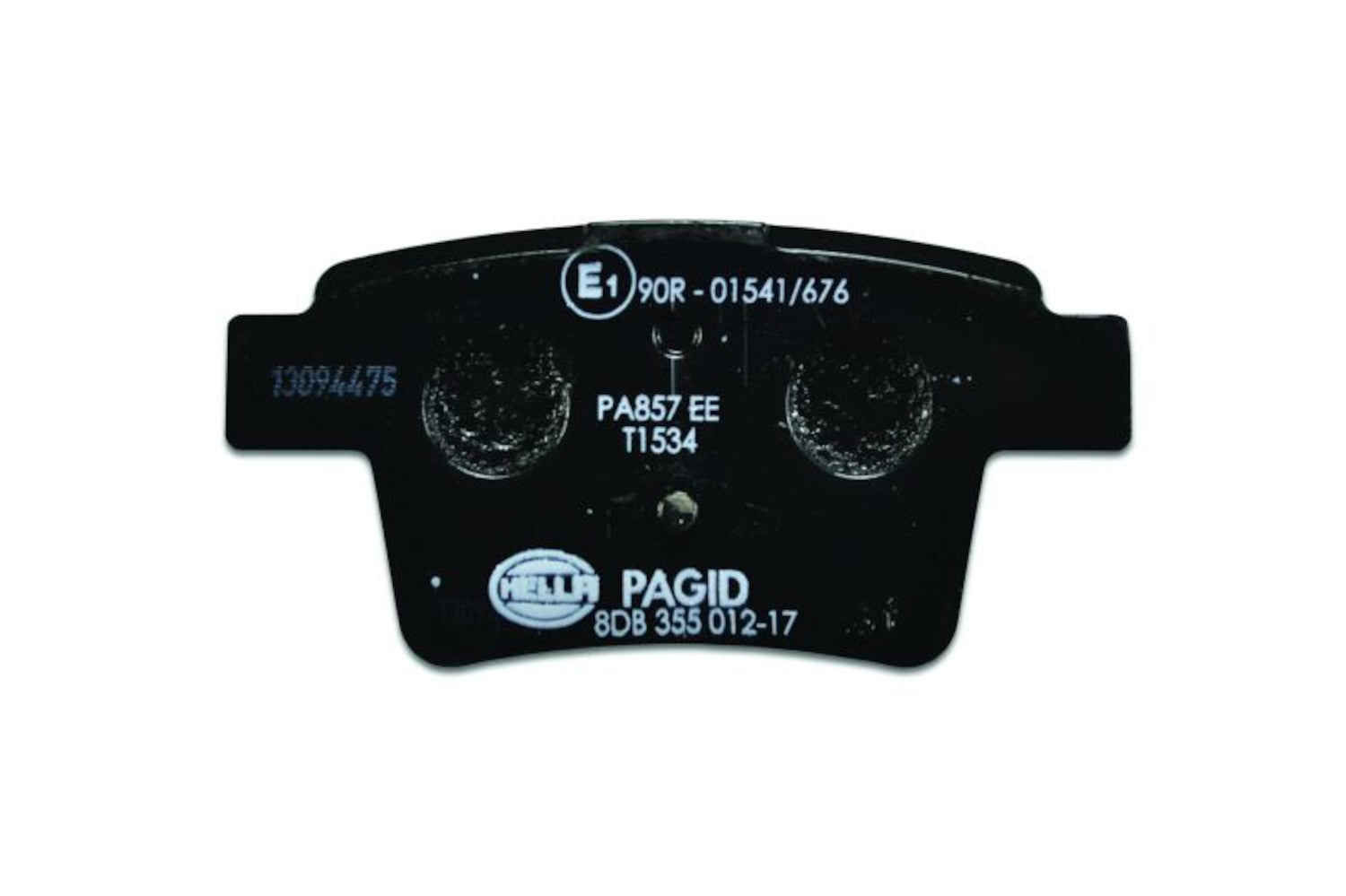 Hella Pagid Disc Brake Pad Set  top view frsport 355012171