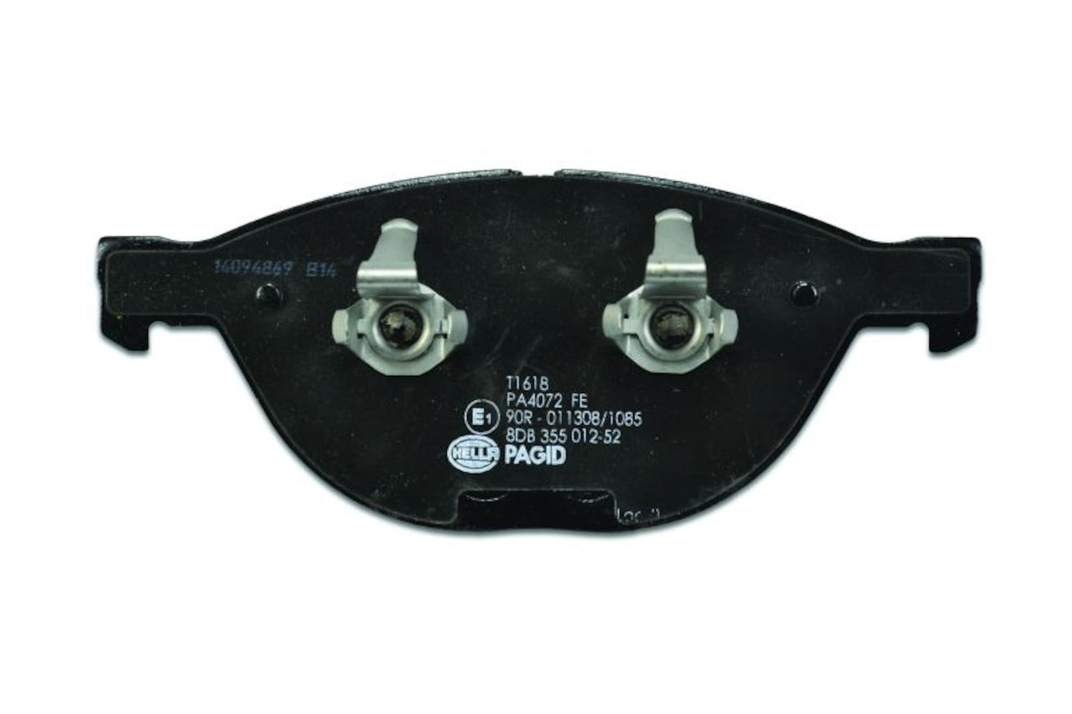 Hella Pagid Disc Brake Pad Set  top view frsport 355012521