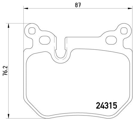 hella pagid disc brake pad set  frsport 355012551