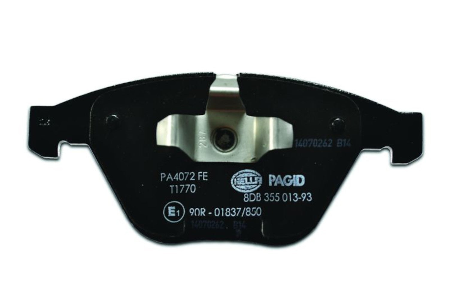 Hella Pagid Disc Brake Pad Set  top view frsport 355013931