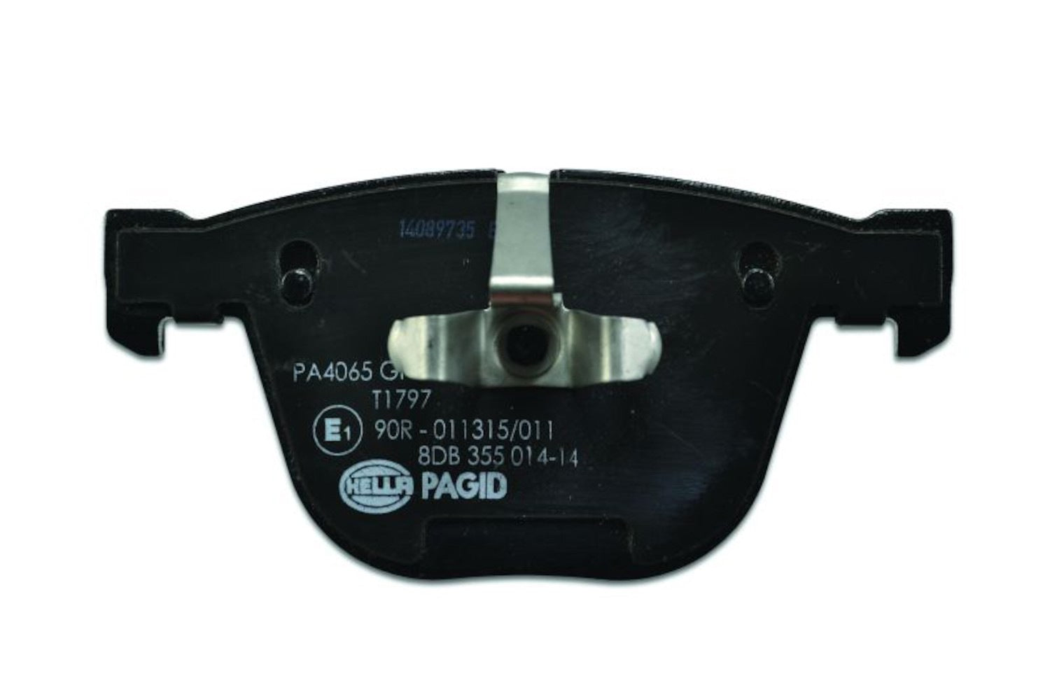 Hella Pagid Disc Brake Pad Set  top view frsport 355014141