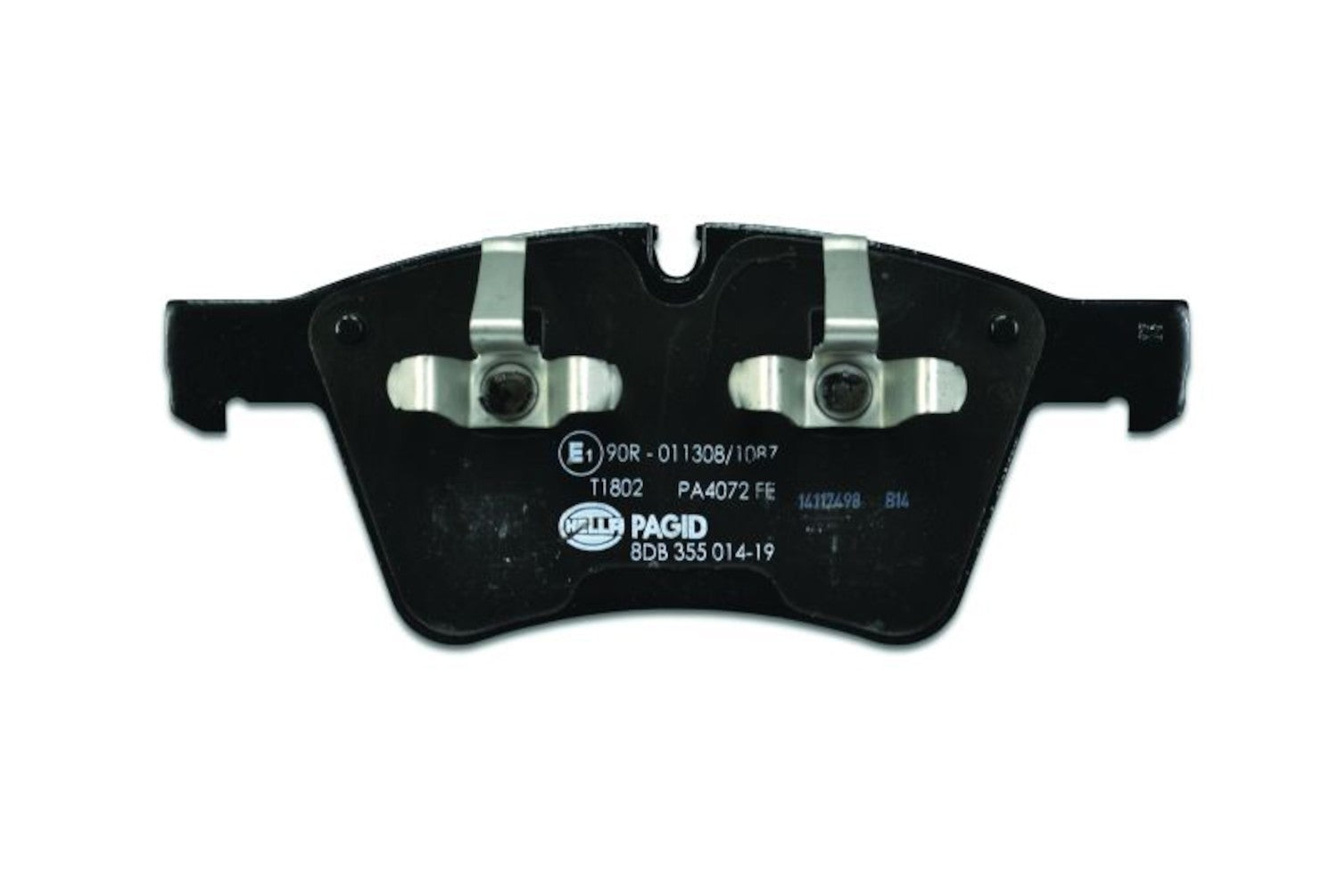 Hella Pagid Disc Brake Pad Set  top view frsport 355014191