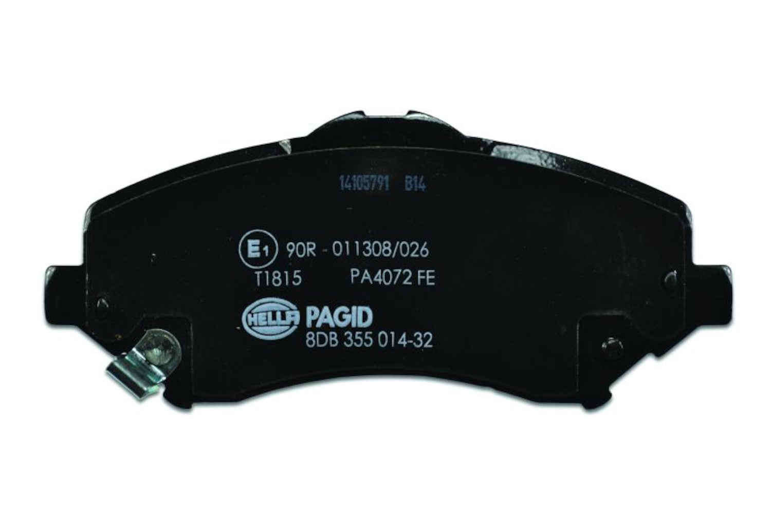 Hella Pagid Disc Brake Pad Set  top view frsport 355014321