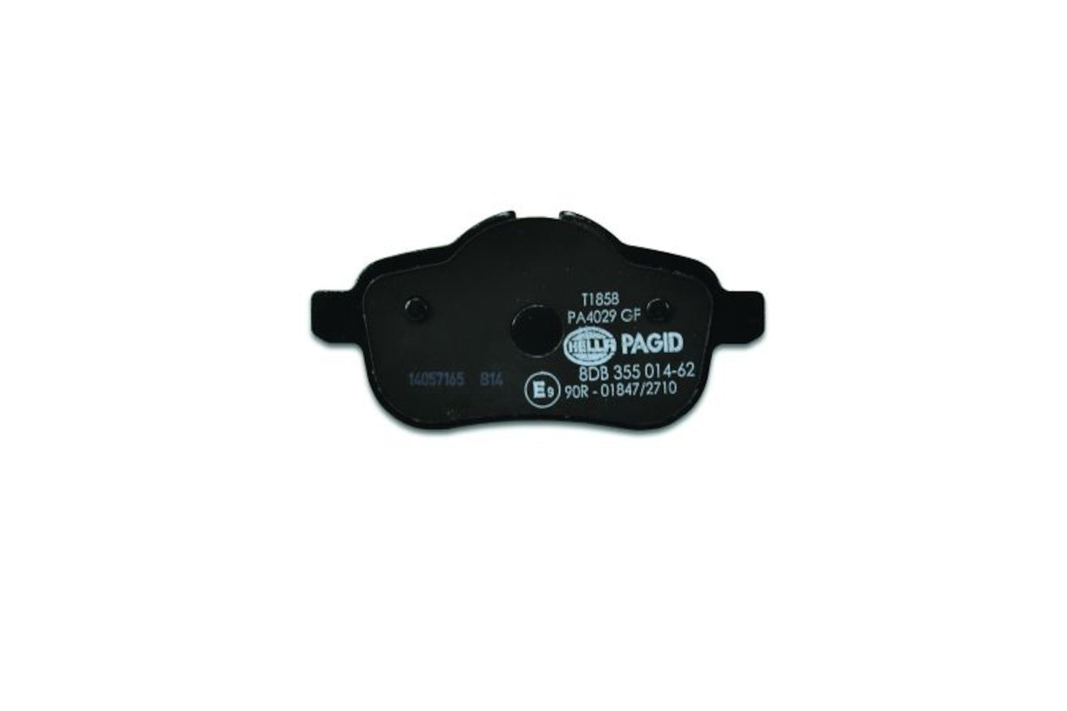 Hella Pagid Disc Brake Pad Set  top view frsport 355014621