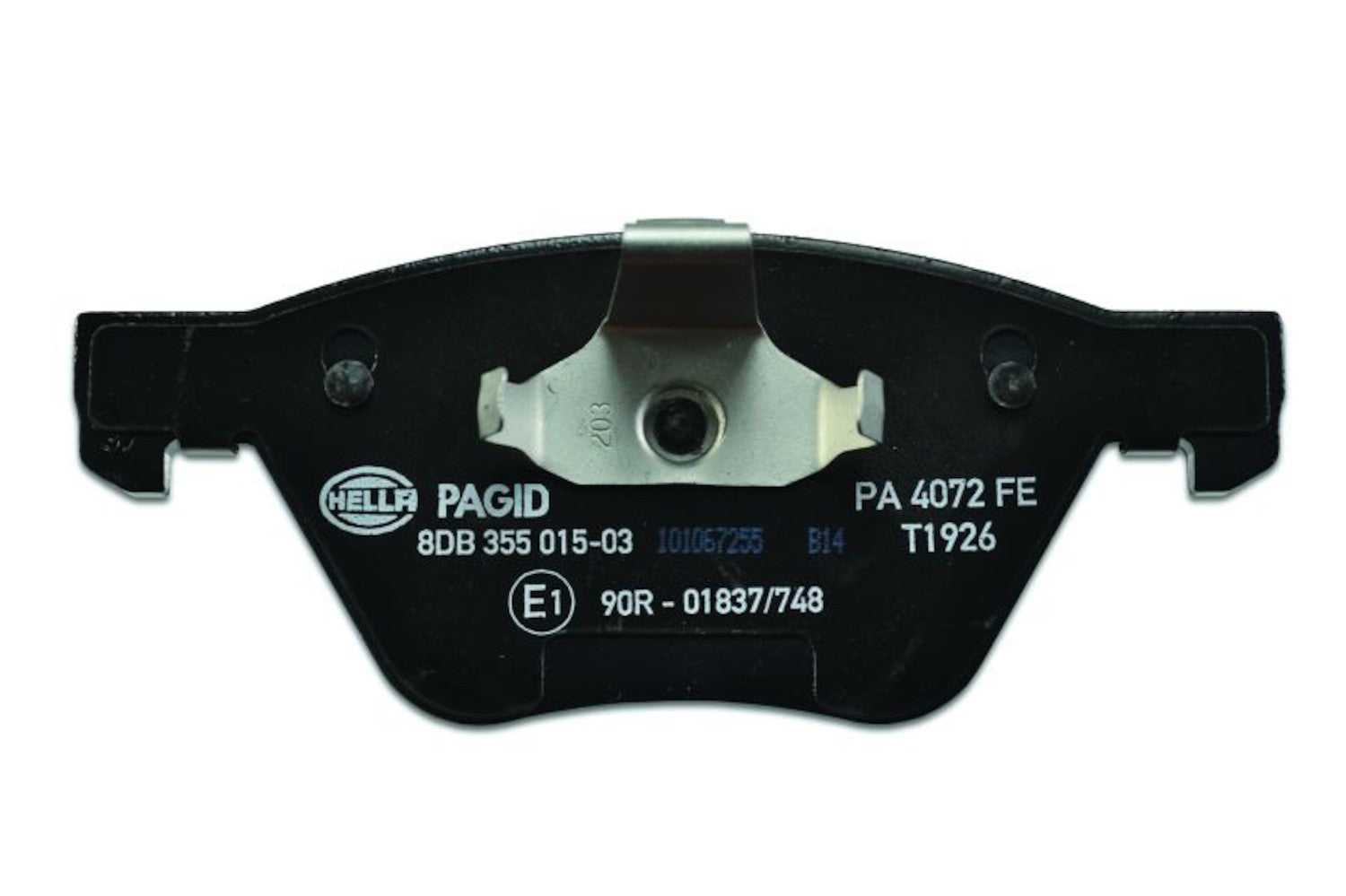 Hella Pagid Disc Brake Pad Set  top view frsport 355015031