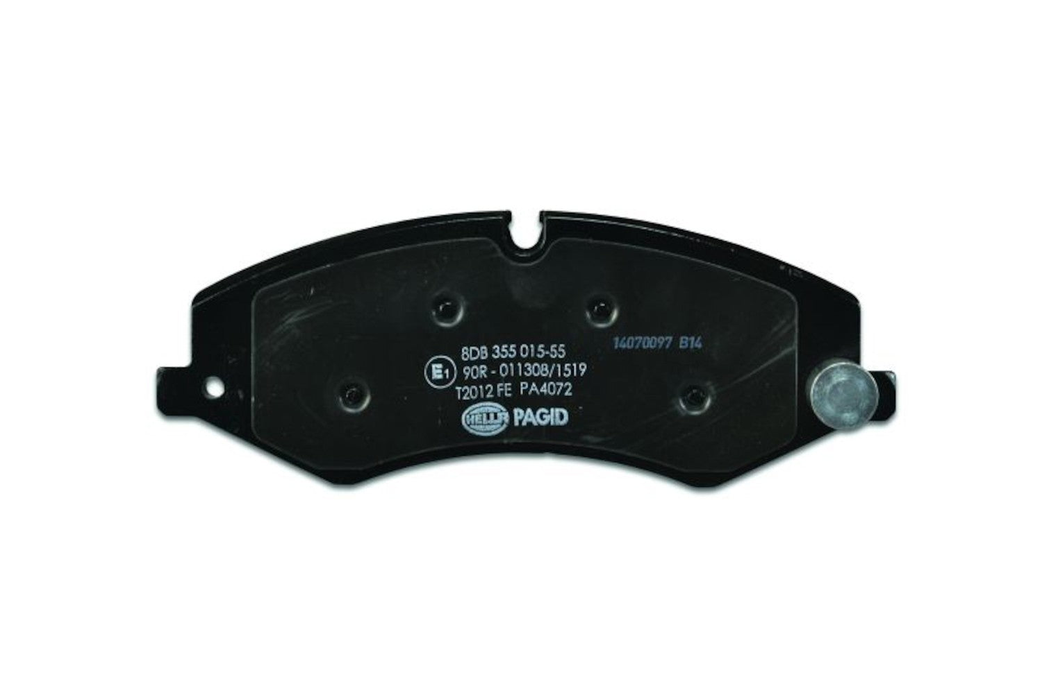 Hella Pagid Disc Brake Pad Set  top view frsport 355015551