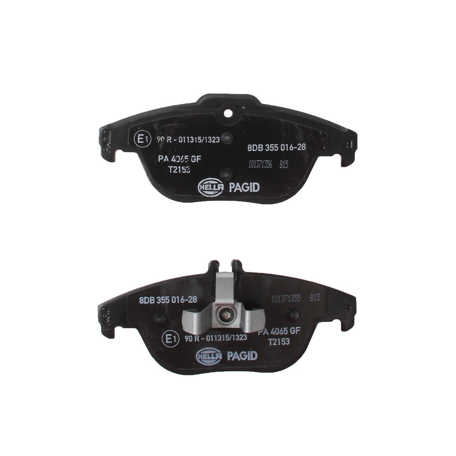 hella pagid disc brake pad set  frsport 355016281