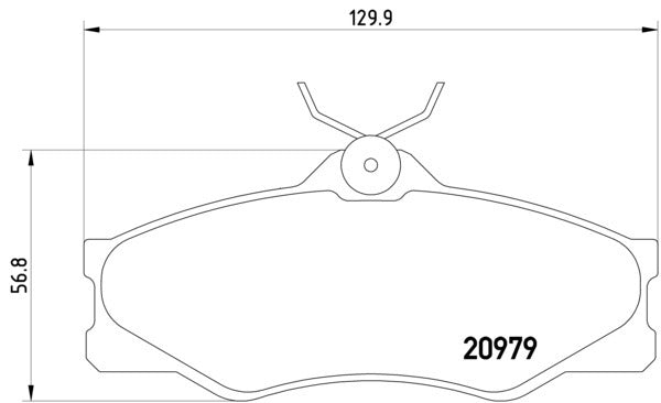 hella pagid disc brake pad set  frsport 355017661