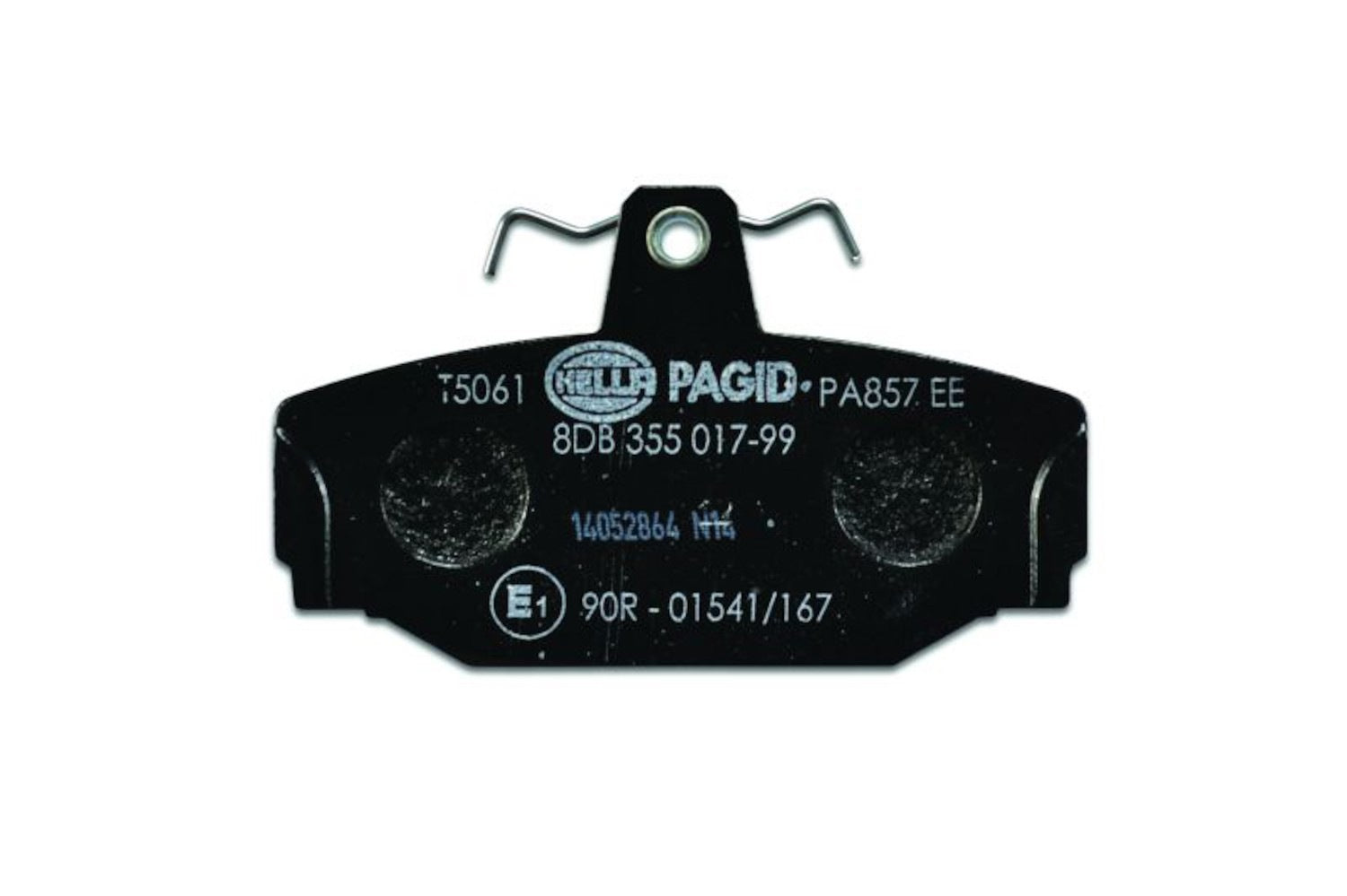 Hella Pagid Disc Brake Pad Set  top view frsport 355017991