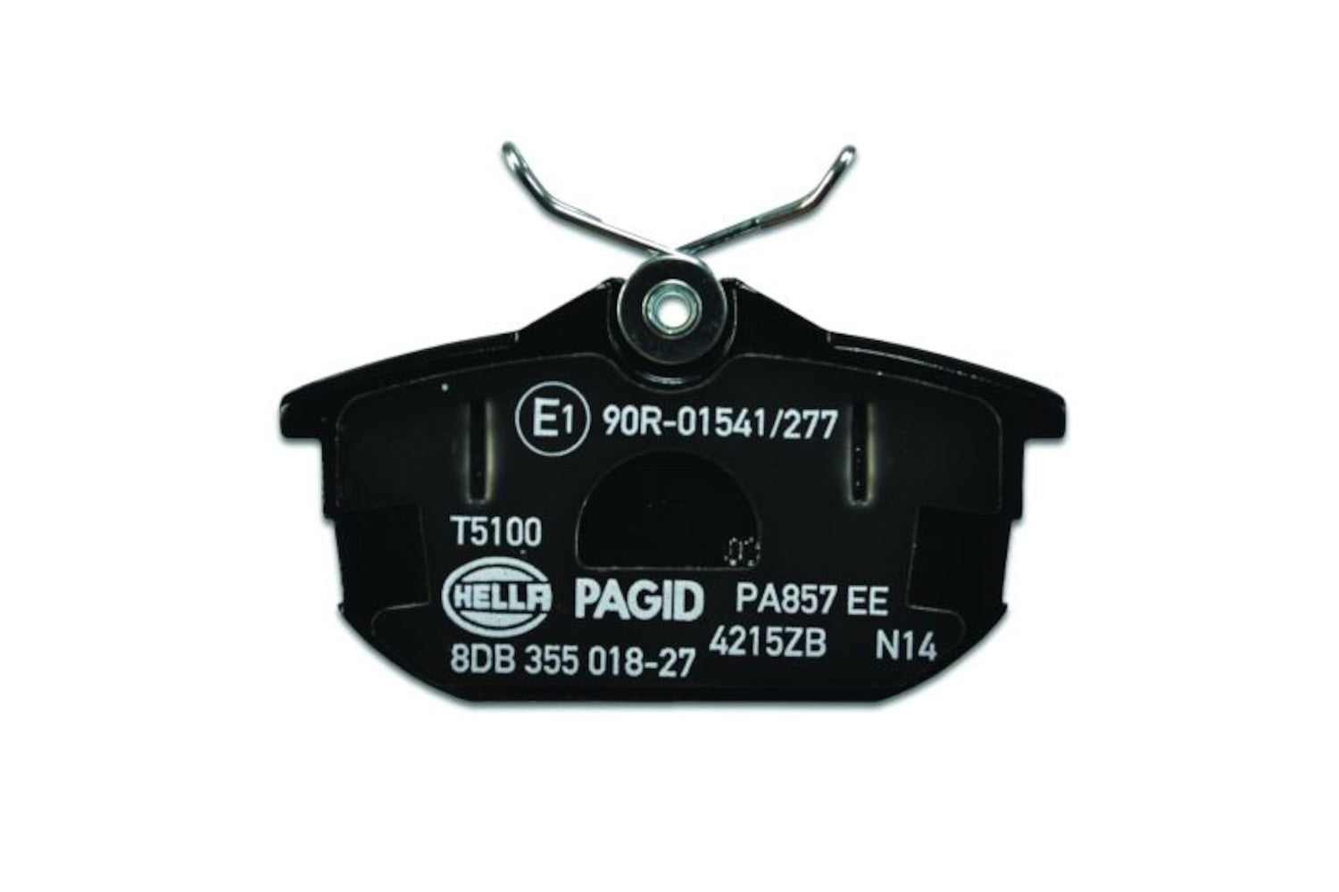 Hella Pagid Disc Brake Pad Set  top view frsport 355018271