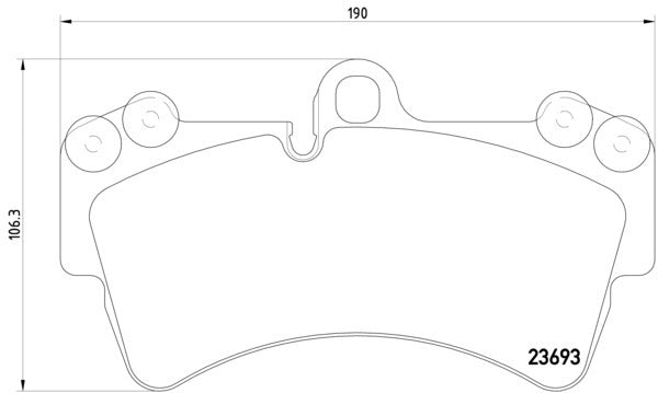 hella pagid disc brake pad set  frsport 355018691