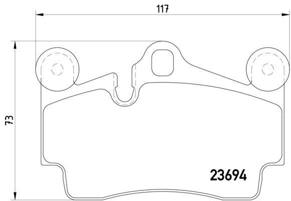 hella pagid disc brake pad set  frsport 355018711