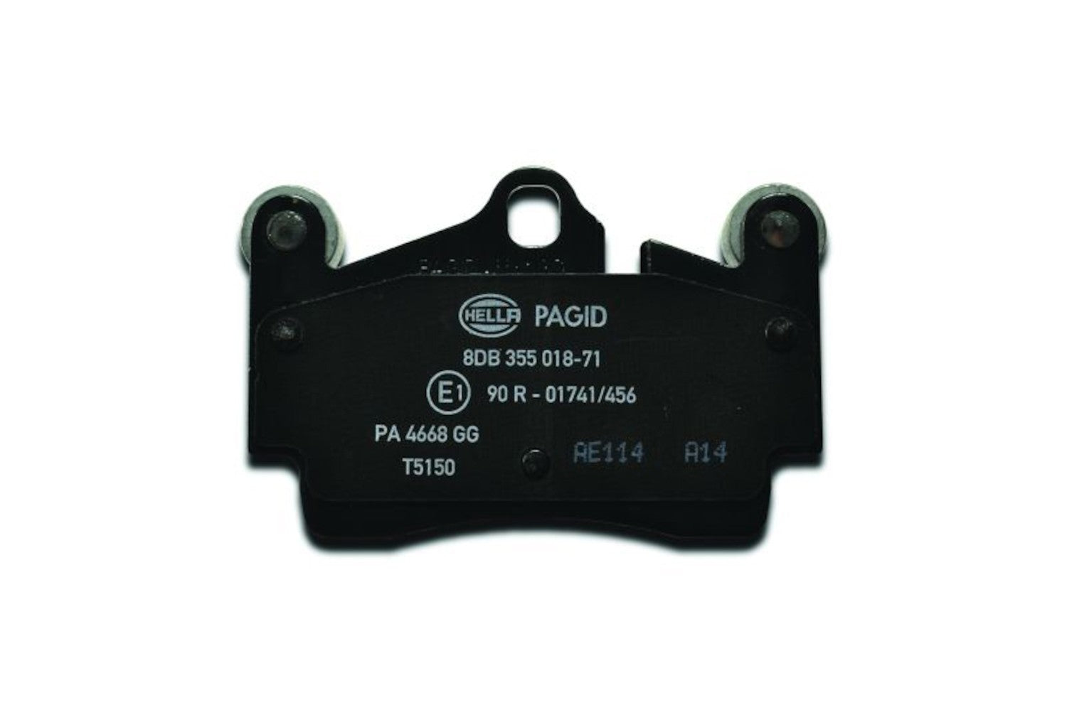 Hella Pagid Disc Brake Pad Set  top view frsport 355018711