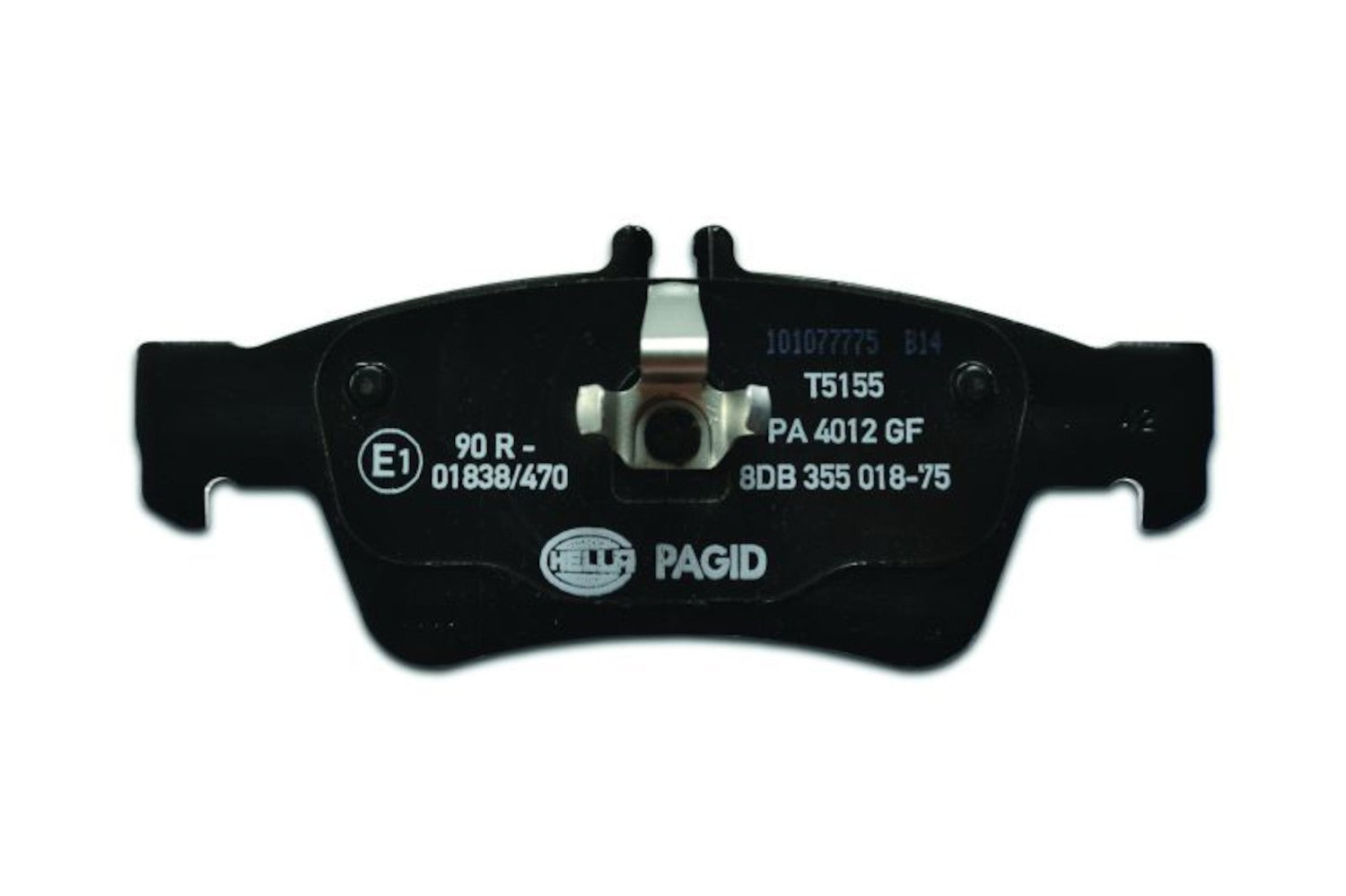 Hella Pagid Disc Brake Pad Set  top view frsport 355018751