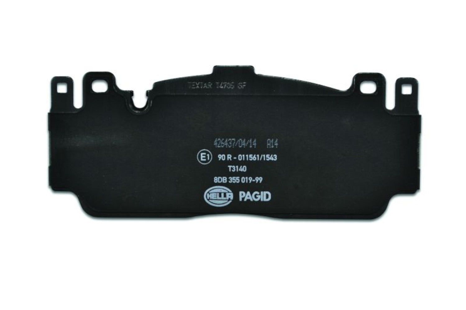 Hella Pagid Disc Brake Pad Set  top view frsport 355019991