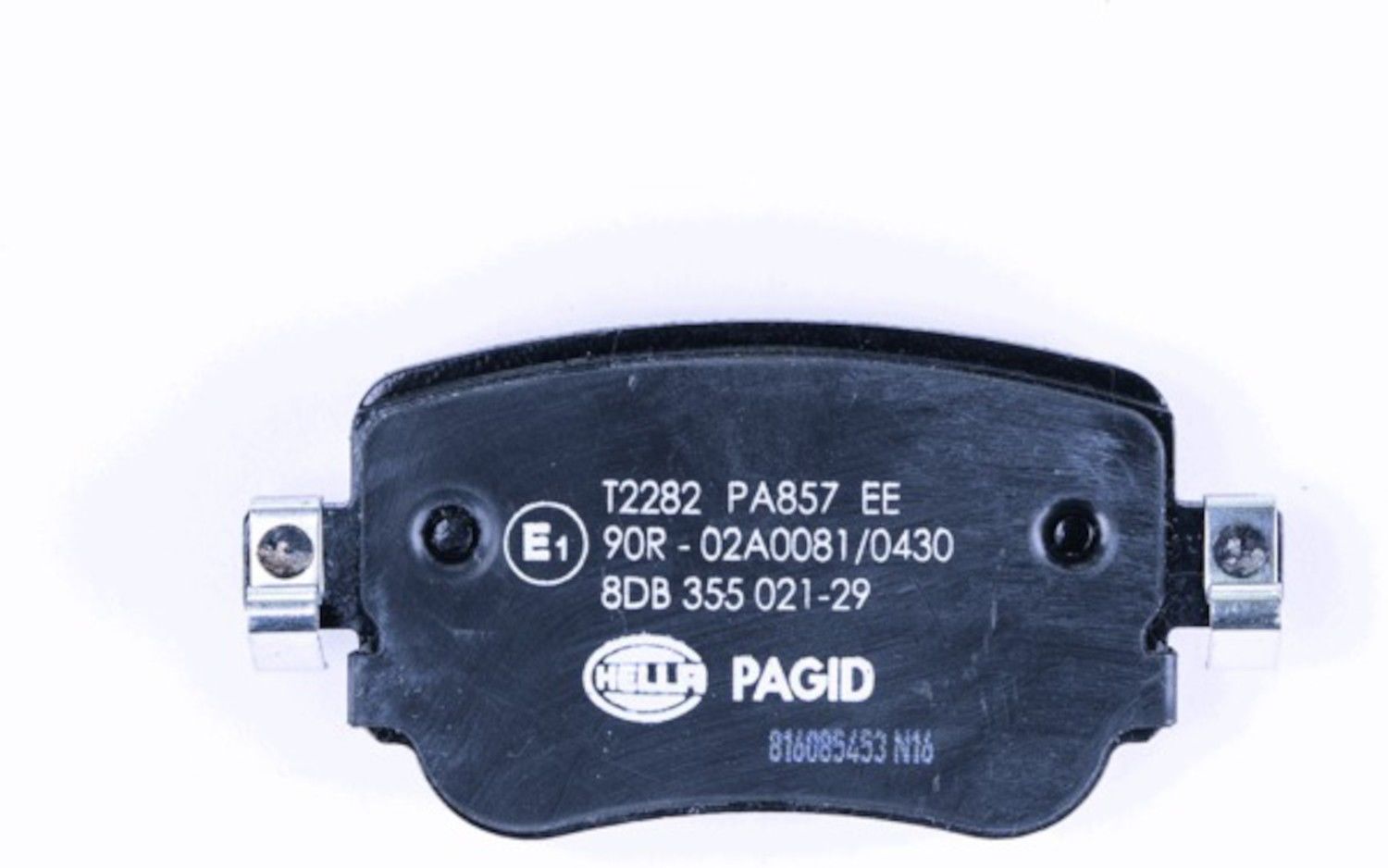 Hella Pagid Disc Brake Pad Set  top view frsport 355021291