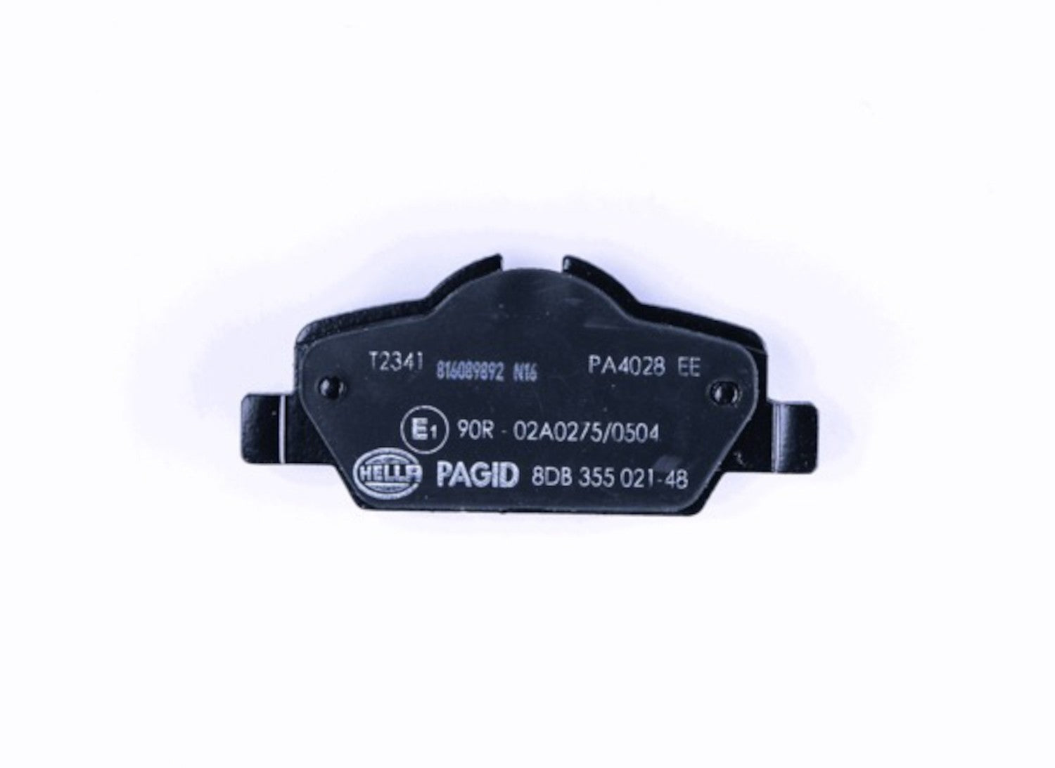 Hella Pagid Disc Brake Pad Set  top view frsport 355021481