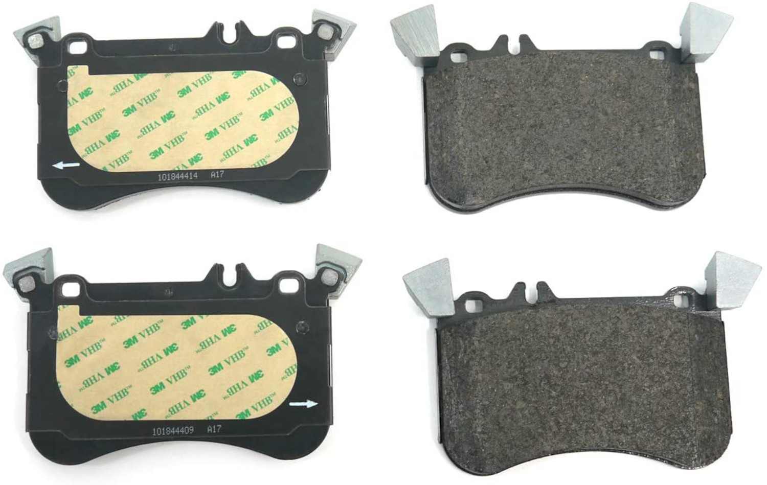 Hella Pagid Disc Brake Pad Set  top view frsport 355021771