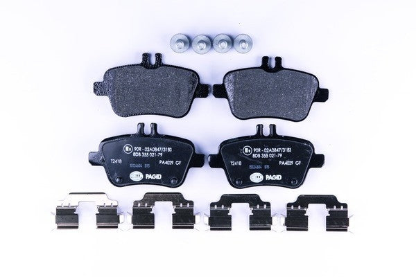 Hella Pagid Disc Brake Pad Set  top view frsport 355021791