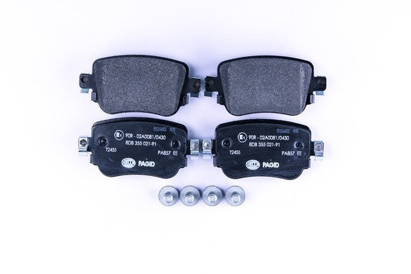 Hella Pagid Disc Brake Pad Set  top view frsport 355021911