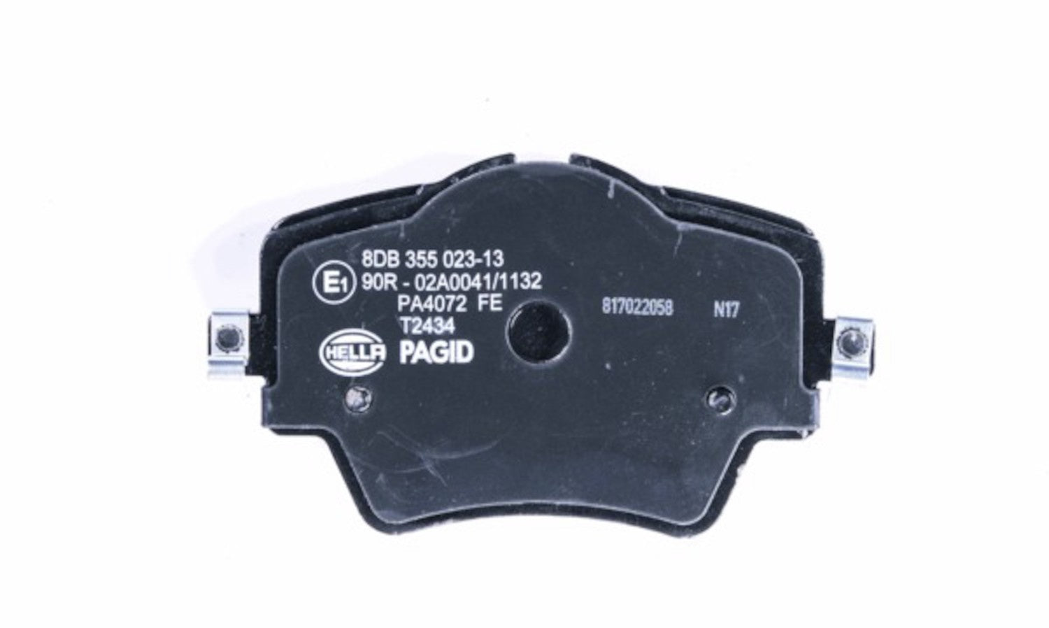 Hella Pagid Disc Brake Pad Set  top view frsport 355023131