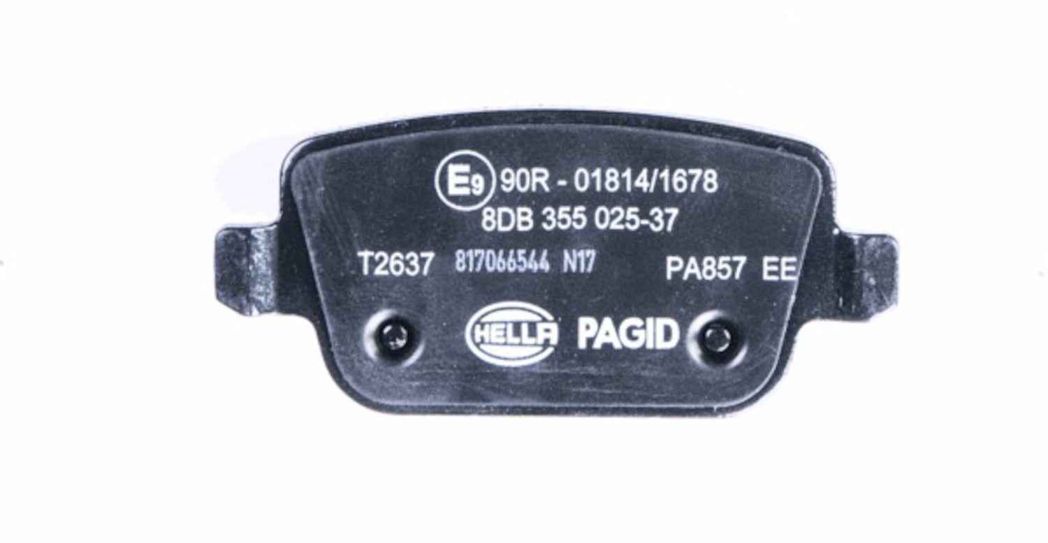 Hella Pagid Disc Brake Pad Set  top view frsport 355025371