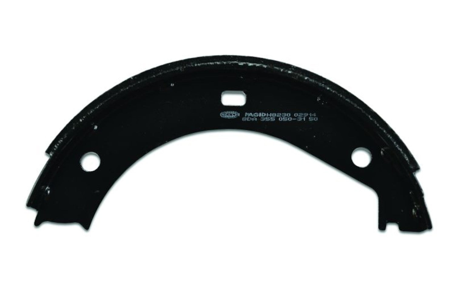 Hella Pagid Parking Brake Shoe Set  top view frsport 355050311