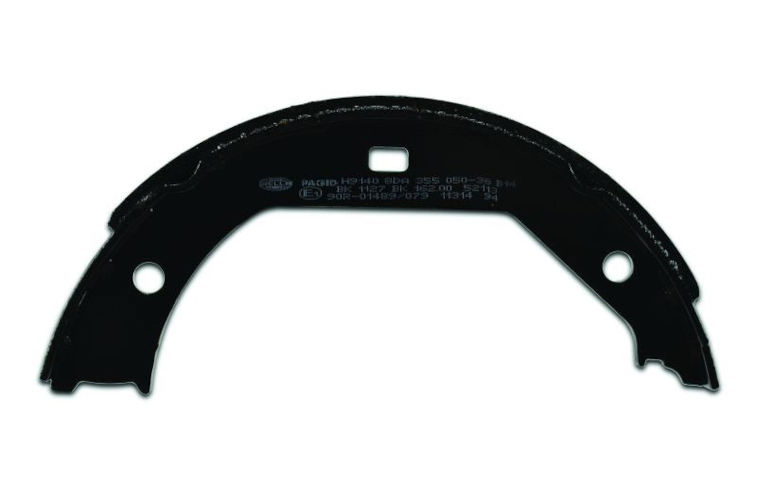 Hella Pagid Parking Brake Shoe Set  top view frsport 355050381