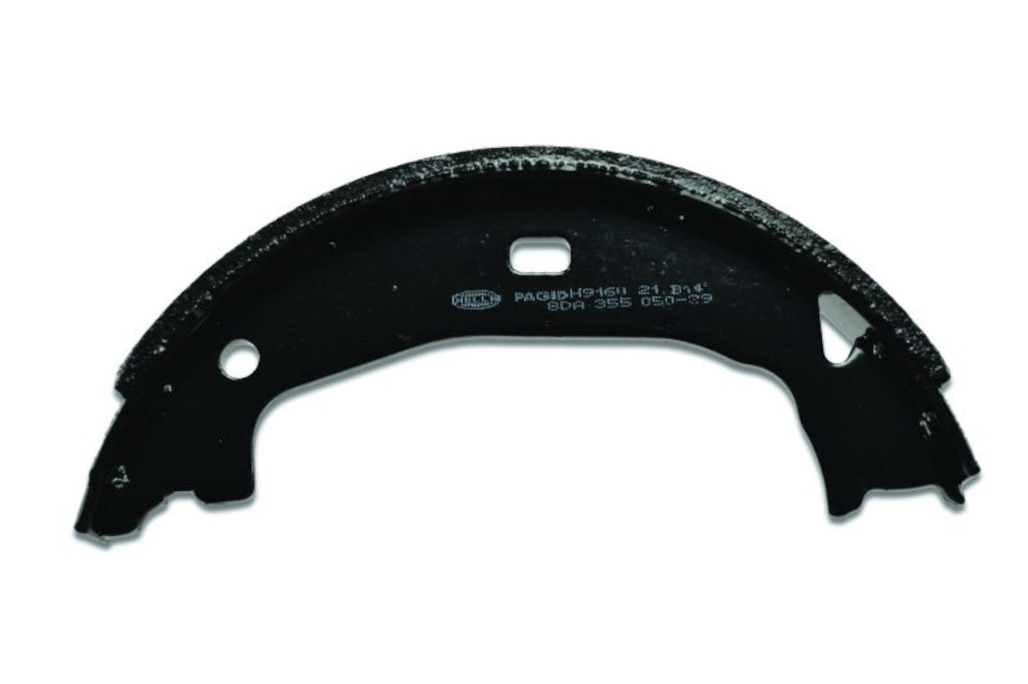 Hella Pagid Parking Brake Shoe Set  top view frsport 355050391