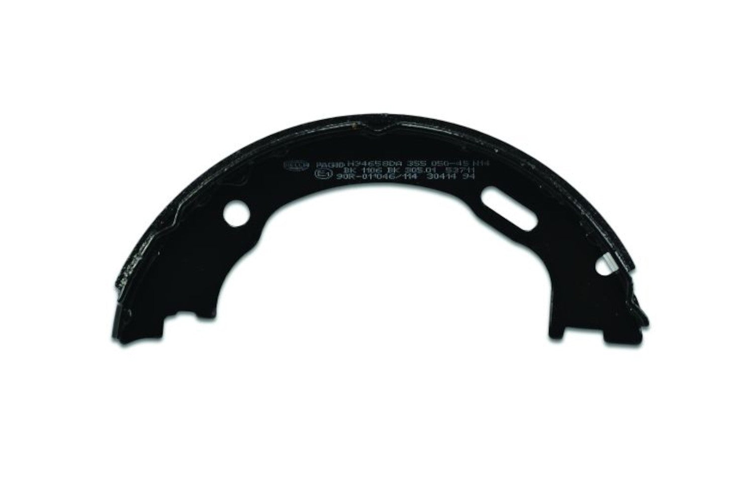 Hella Pagid Parking Brake Shoe Set  top view frsport 355050451