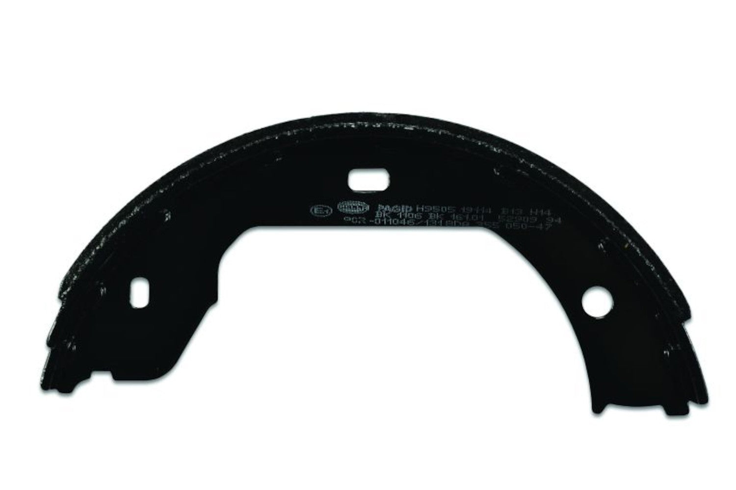 Hella Pagid Parking Brake Shoe Set  top view frsport 355050471