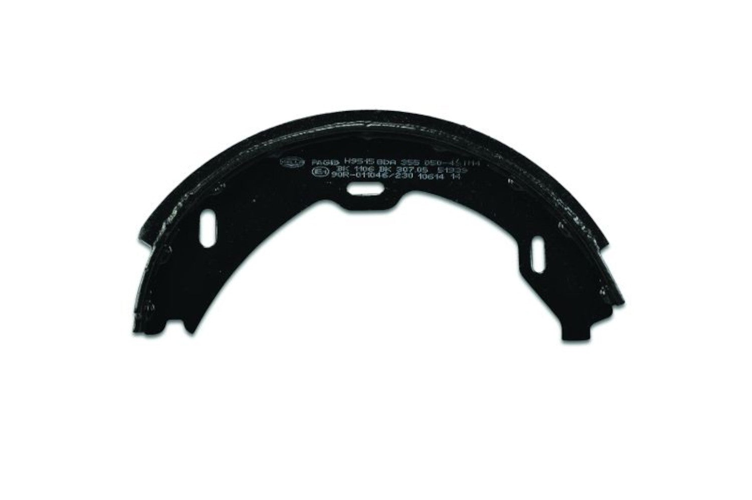 Hella Pagid Parking Brake Shoe Set  top view frsport 355050491