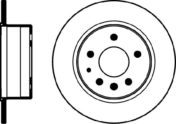 hella pagid disc brake rotor  frsport 355100991