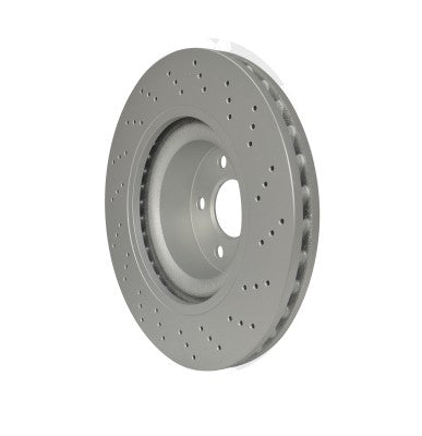 hella pagid disc brake rotor  frsport 355122022