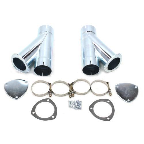 Patriot Exhaust Exhaust Cut-Out Hook-Up 3.5in Kit PEPH1134