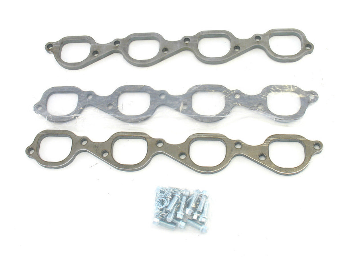 Patriot Exhaust Header Flange Kit - BBC 3/8 Thick PEPH7898