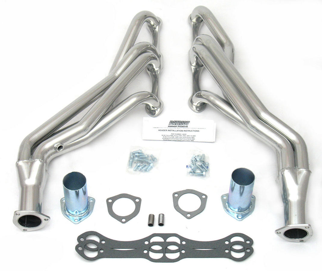 Patriot Exhaust Coated Headers - SBC 88-98 GM Truck 2WD/4WD PEPH8059-1