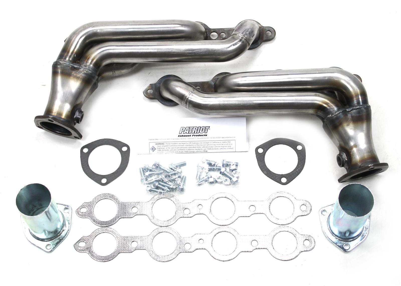 Patriot Exhaust Headers Tight Tuck SB LS Street Rod Block Hugger PEPH8086