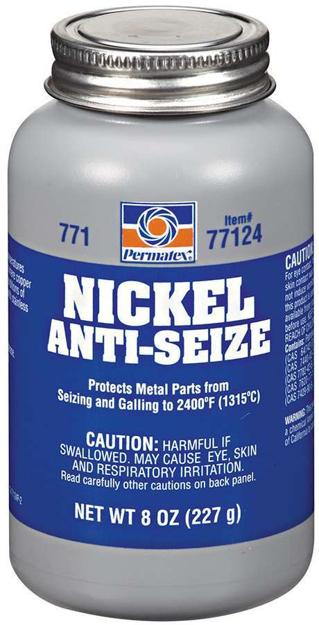 Permatex Nickel Anti-Seize Lubricant 8 Oz. Brush-Top Bottle