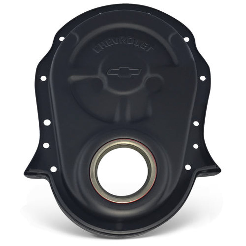 Proform BBC Timing Chain Cover Black Crinkle PFM141-219