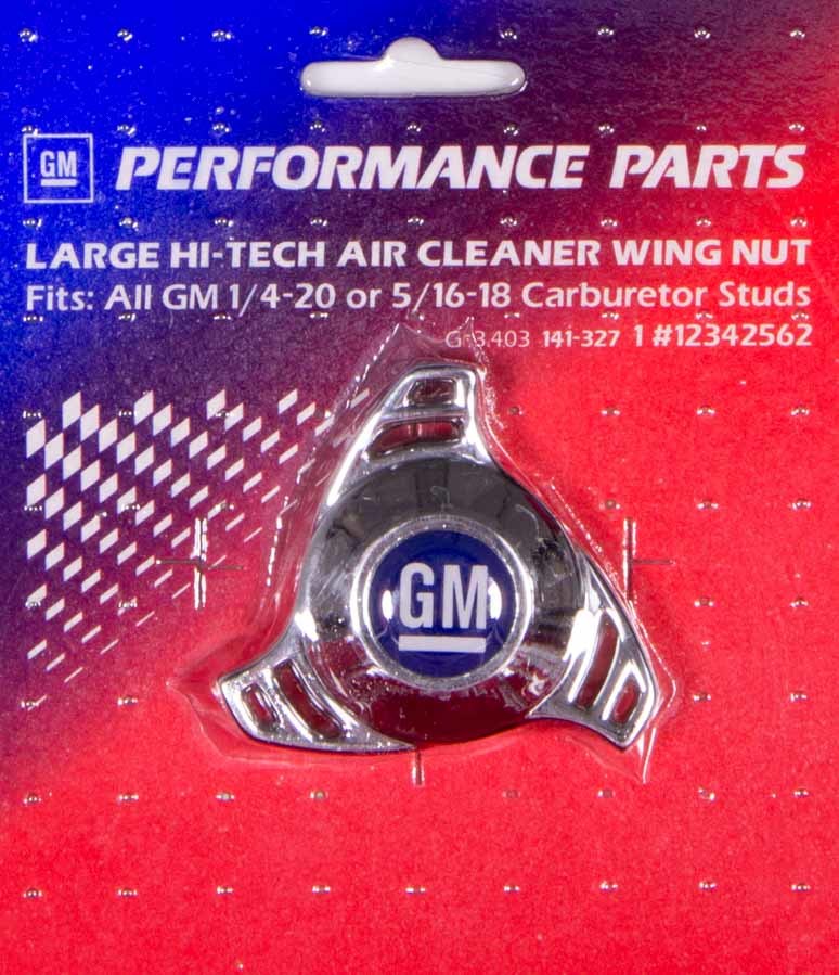 Proform Air Cleaner Center Nut- Large Hi Tech GM Logo PFM141-327