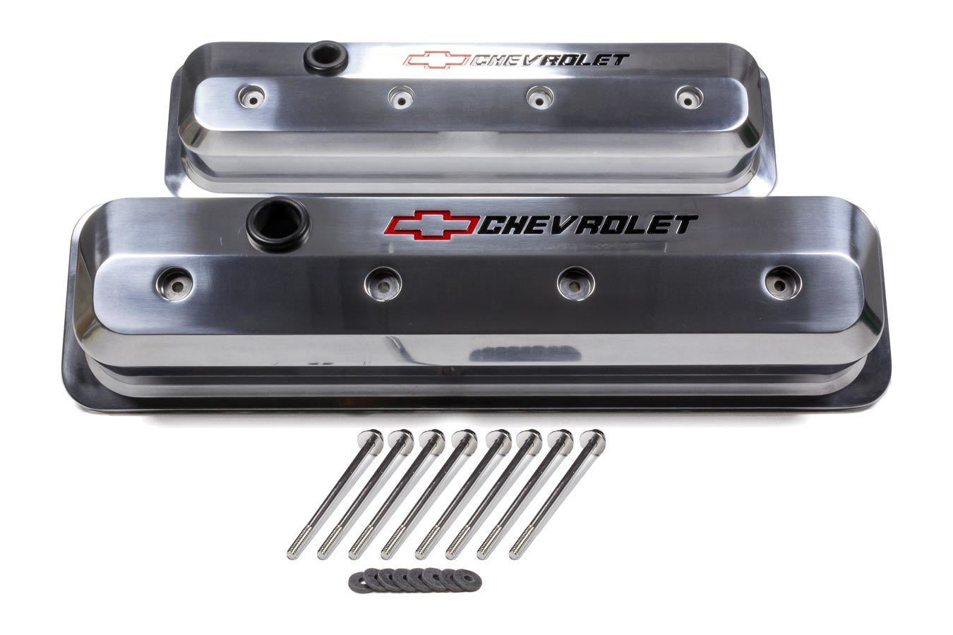 Proform SBC Valve Cover Slant Edge Polished PFM141-843