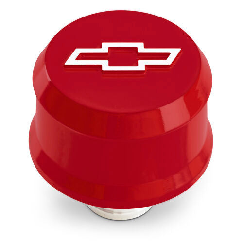 Proform Slant Edge Breather Cap Raised Bowtie Emblem Red PFM141-863