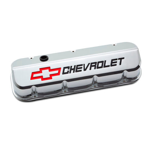 Proform Slant Edge Valve Covers BBC Chrome PFM141-877