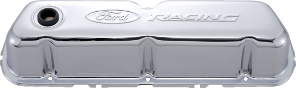 Proform Ford Racing Steel Valve Covers Chrome PFM302-070